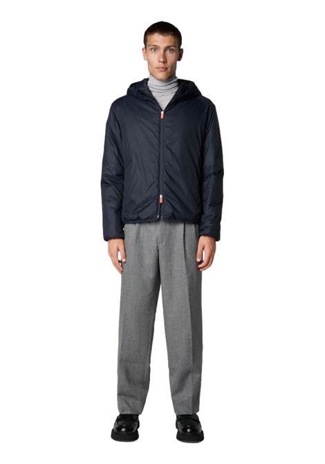 PIUMINO ANIMAL FREE CON CAPPUCCIO UOMO ALLIUM SAVE THE DUCK | Giubbotti | D31445M90010